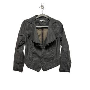 CAbi Women's Black Denim Jacket